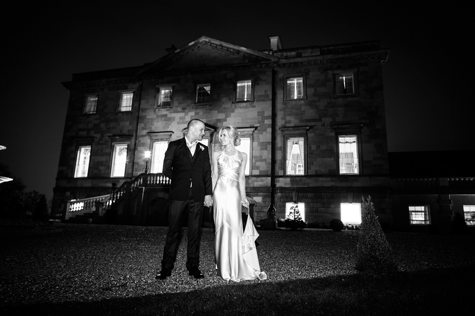 Bride Nicky wore an Amnada Wakeley gown for her pastel coloured, Spring time wedding at Botleys Mansion. Photography by Helen Cawte.