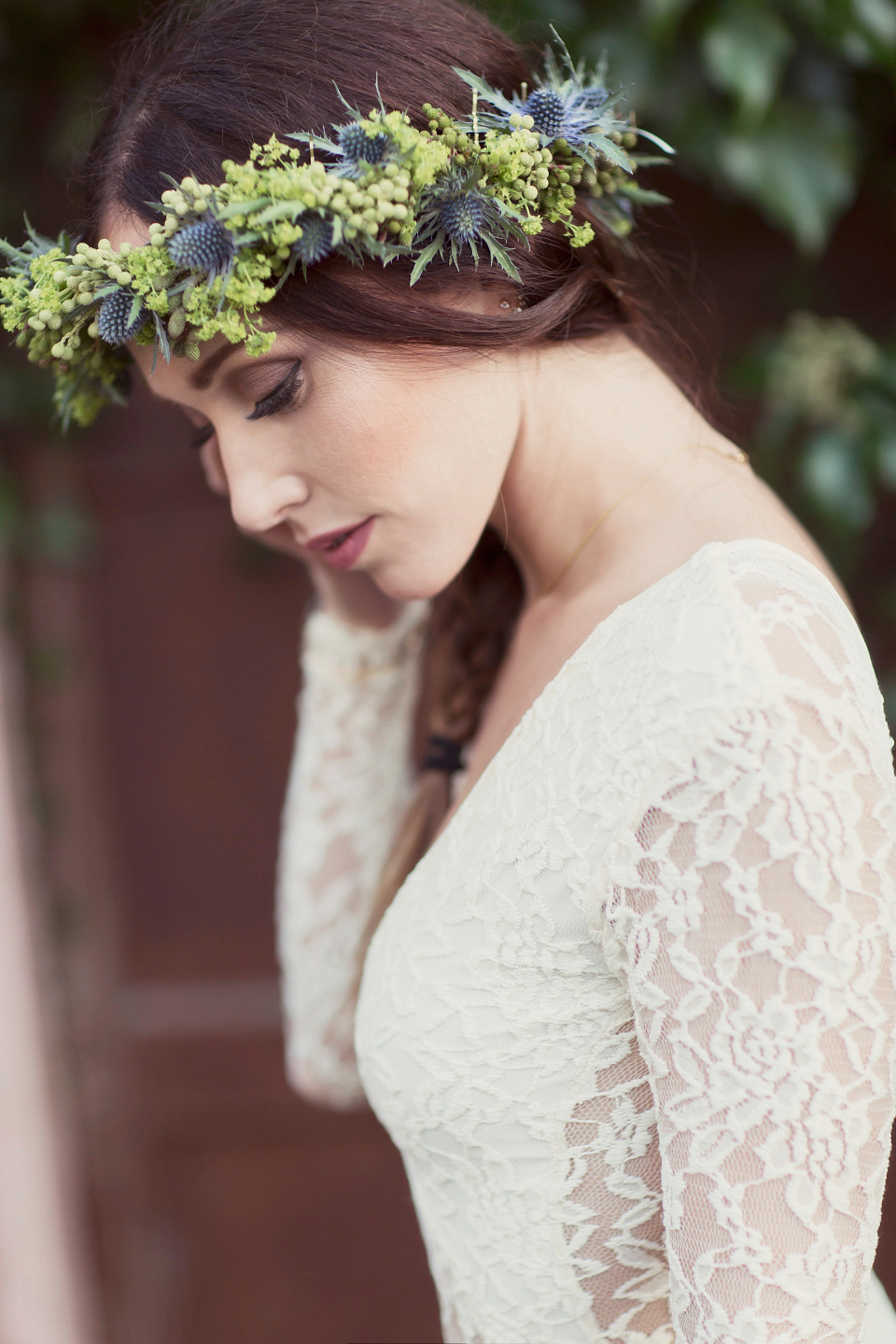 Juliana of Good Juju Ink wears a Marchesa gown for her super tasteful and elegant fairy tale Celtic and Jewish fusion wedding at Ashford Castle. Photography by Craig & Eva Sanders.