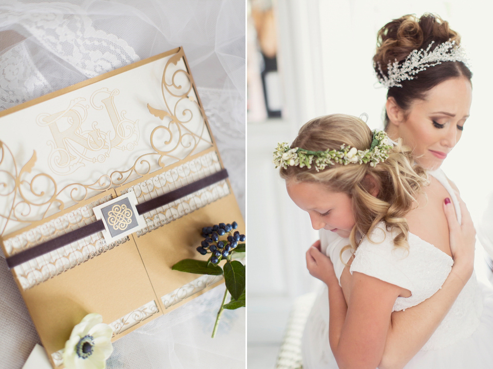 Juliana of Good Juju Ink wears a Marchesa gown for her super tasteful and elegant fairy tale Celtic and Jewish fusion wedding at Ashford Castle. Photography by Craig & Eva Sanders.