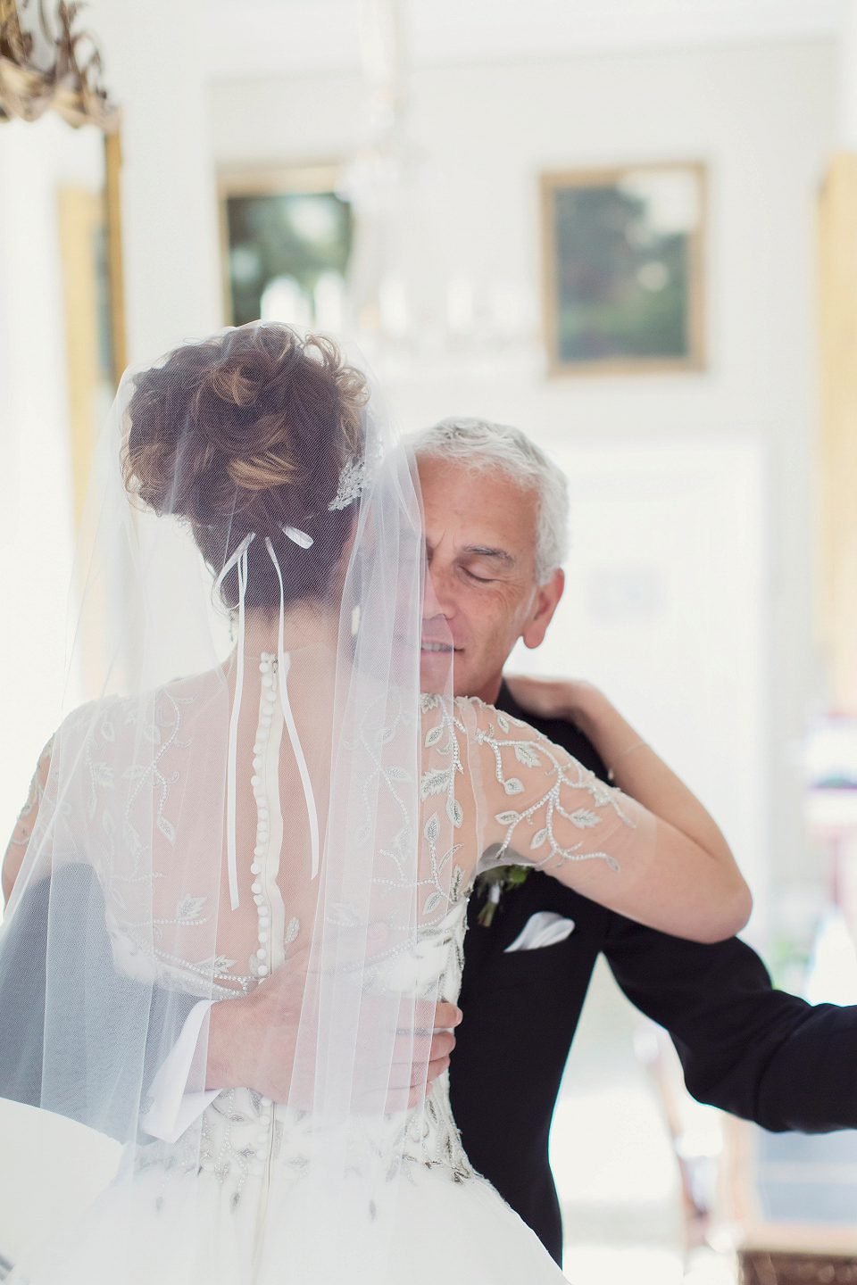 Juliana of Good Juju Ink wears a Marchesa gown for her super tasteful and elegant fairy tale Celtic and Jewish fusion wedding at Ashford Castle. Photography by Craig & Eva Sanders.