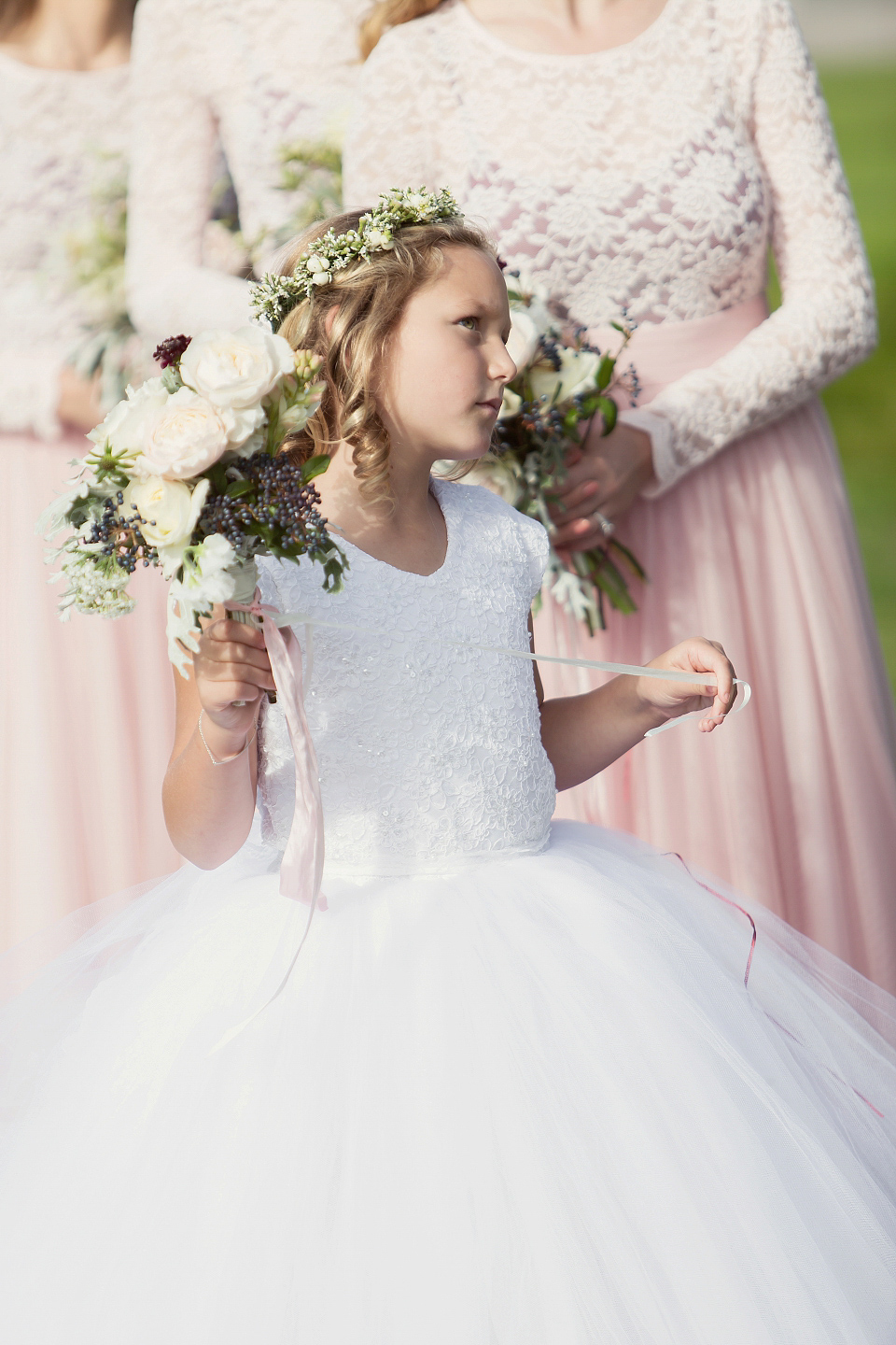 Juliana of Good Juju Ink wears a Marchesa gown for her super tasteful and elegant fairy tale Celtic and Jewish fusion wedding at Ashford Castle. Photography by Craig & Eva Sanders.