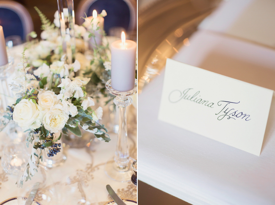 Juliana of Good Juju Ink wears a Marchesa gown for her super tasteful and elegant fairy tale Celtic and Jewish fusion wedding at Ashford Castle. Photography by Craig & Eva Sanders.