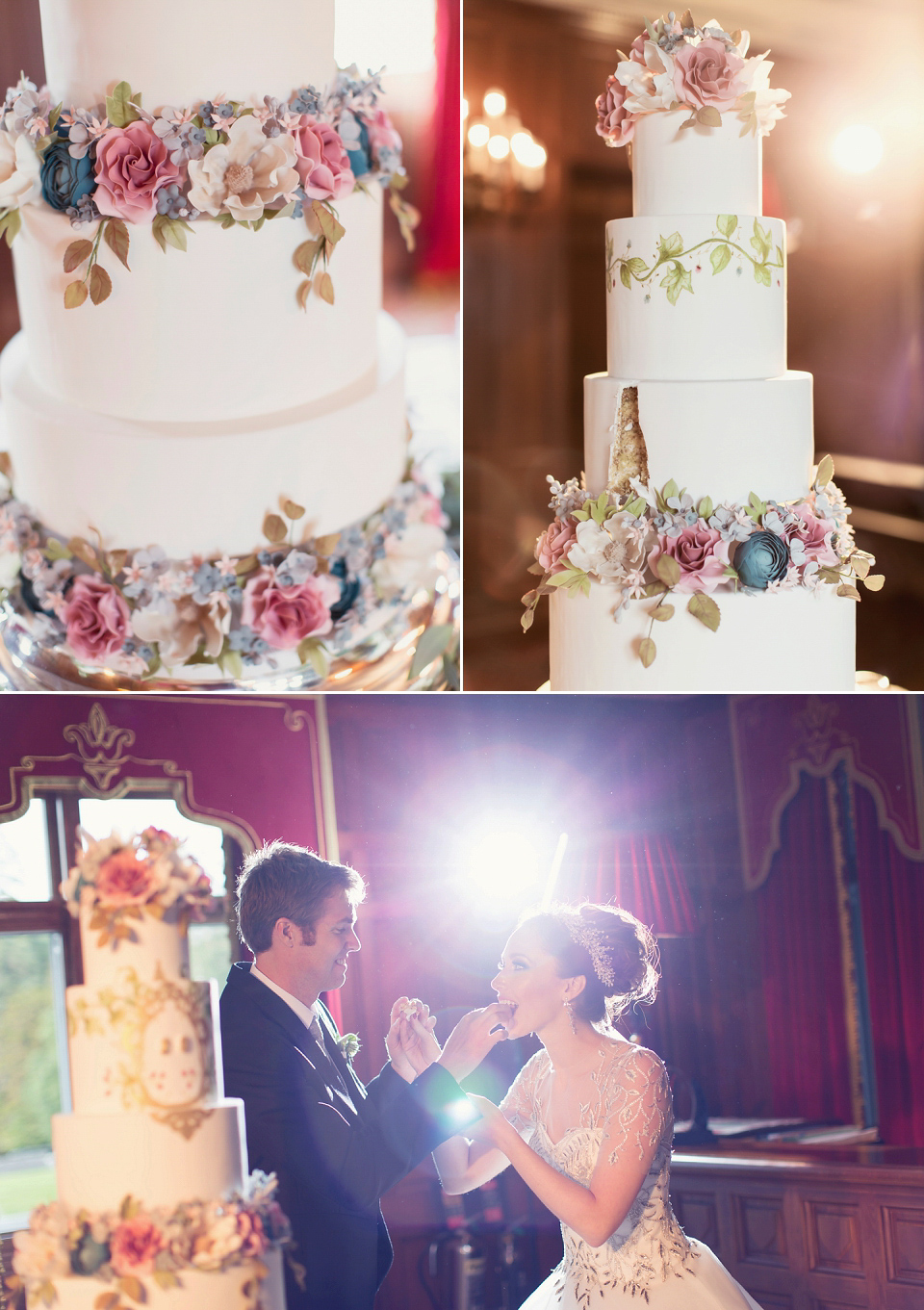 Juliana of Good Juju Ink wears a Marchesa gown for her super tasteful and elegant fairy tale Celtic and Jewish fusion wedding at Ashford Castle. Photography by Craig & Eva Sanders.