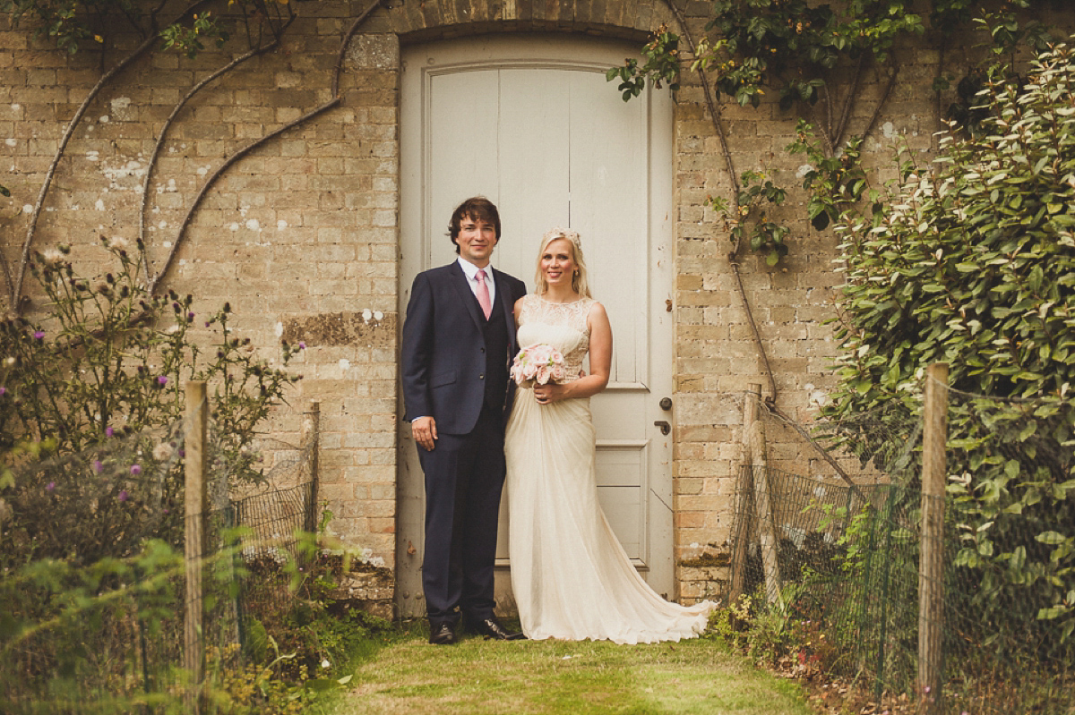 Jannicke wore a gown by Tadashi Shoji, from BHLDN, for her Wrest Park wedding to her husband Luke. Photography by our littlebookforbrides.com member, Matt Penberthy.