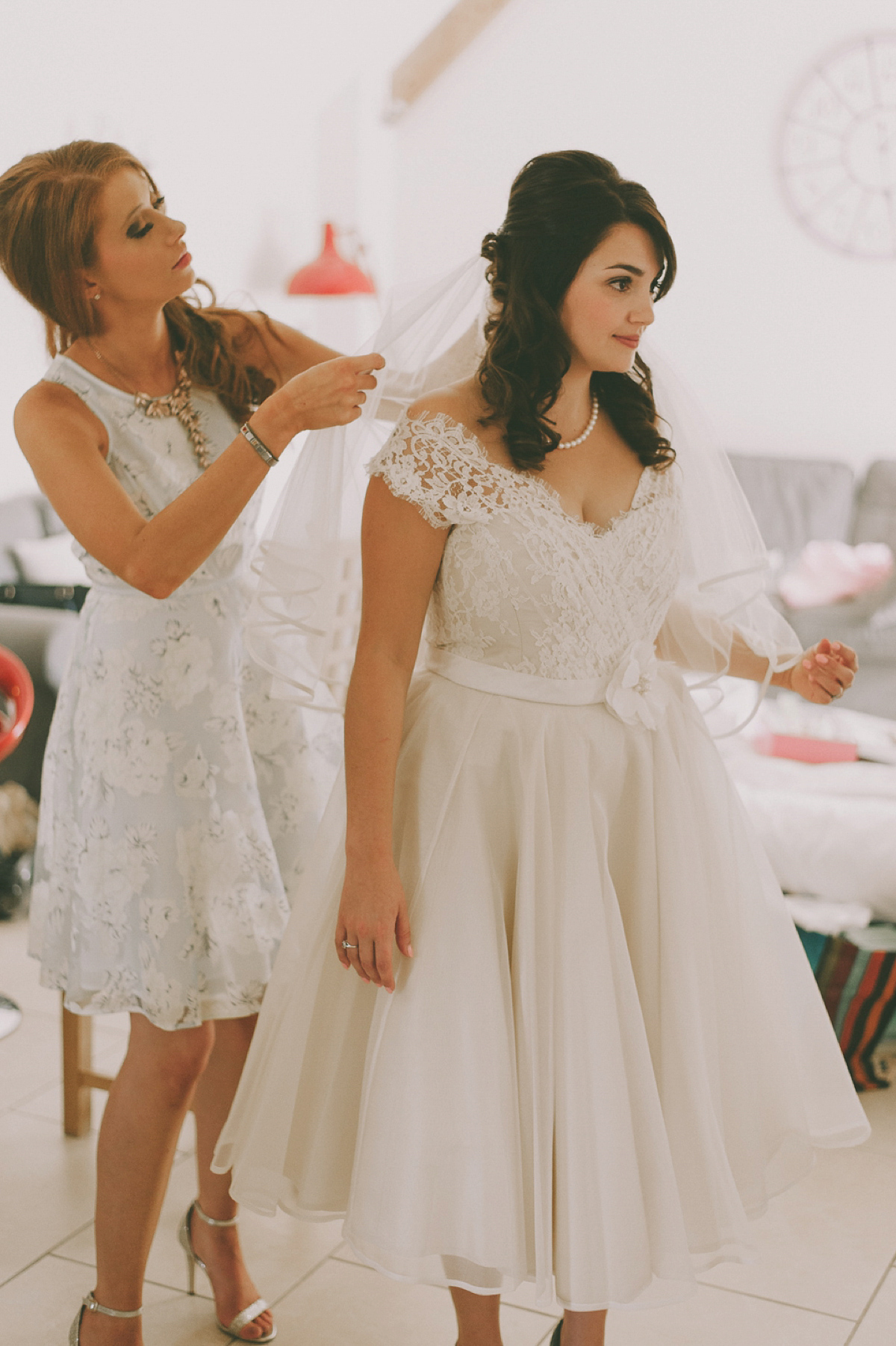Green shoes ane a 50's inspired dress for a vintage barn wedding in the Cotswolds. Dress by Joanne Fleming, photography by Nabeel's Camera. Green shoes ane a 50's inspired dress for a vintage barn wedding in the Cotswolds. Dress by Joanne Fleming, photography by Nabeel's Camera.