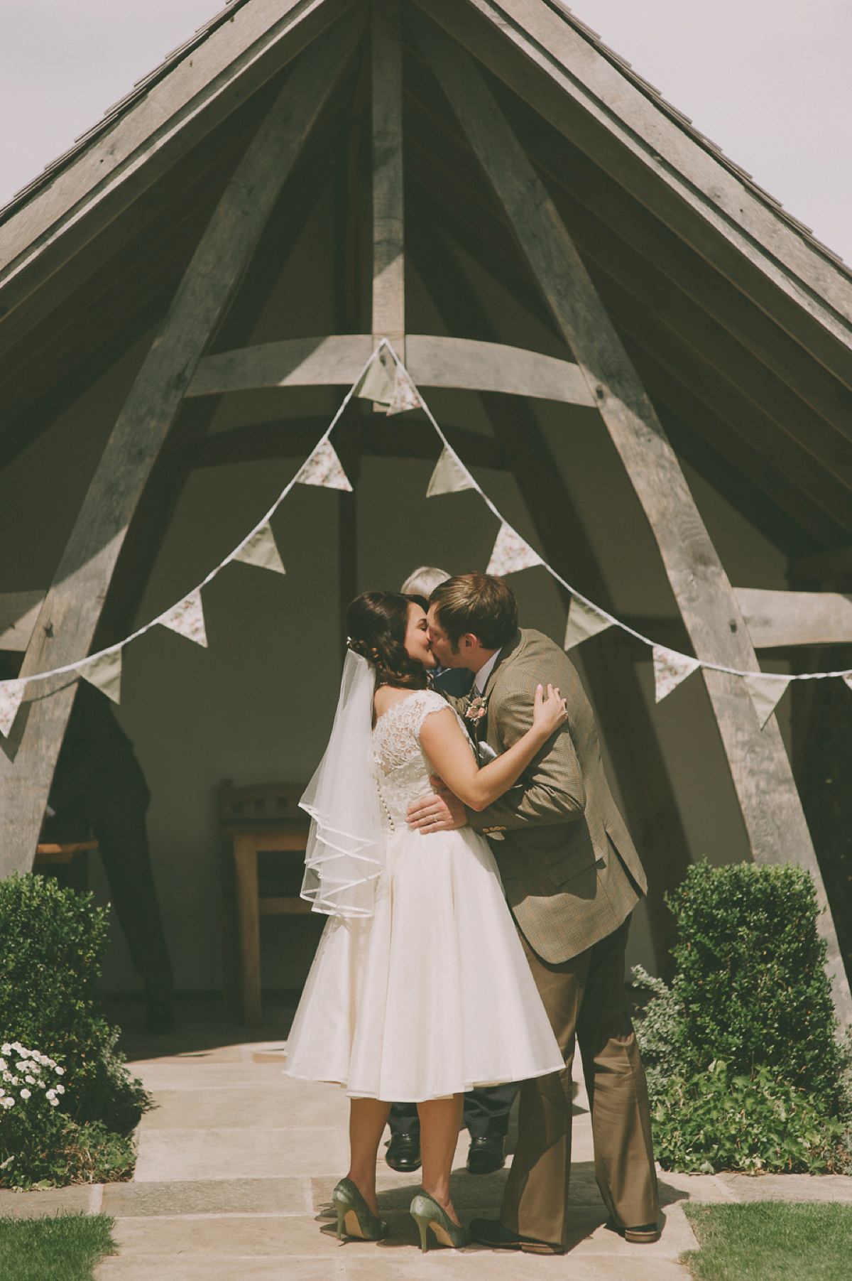 Green shoes ane a 50's inspired dress for a vintage barn wedding in the Cotswolds. Dress by Joanne Fleming, photography by Nabeel's Camera. Green shoes ane a 50's inspired dress for a vintage barn wedding in the Cotswolds. Dress by Joanne Fleming, photography by Nabeel's Camera.