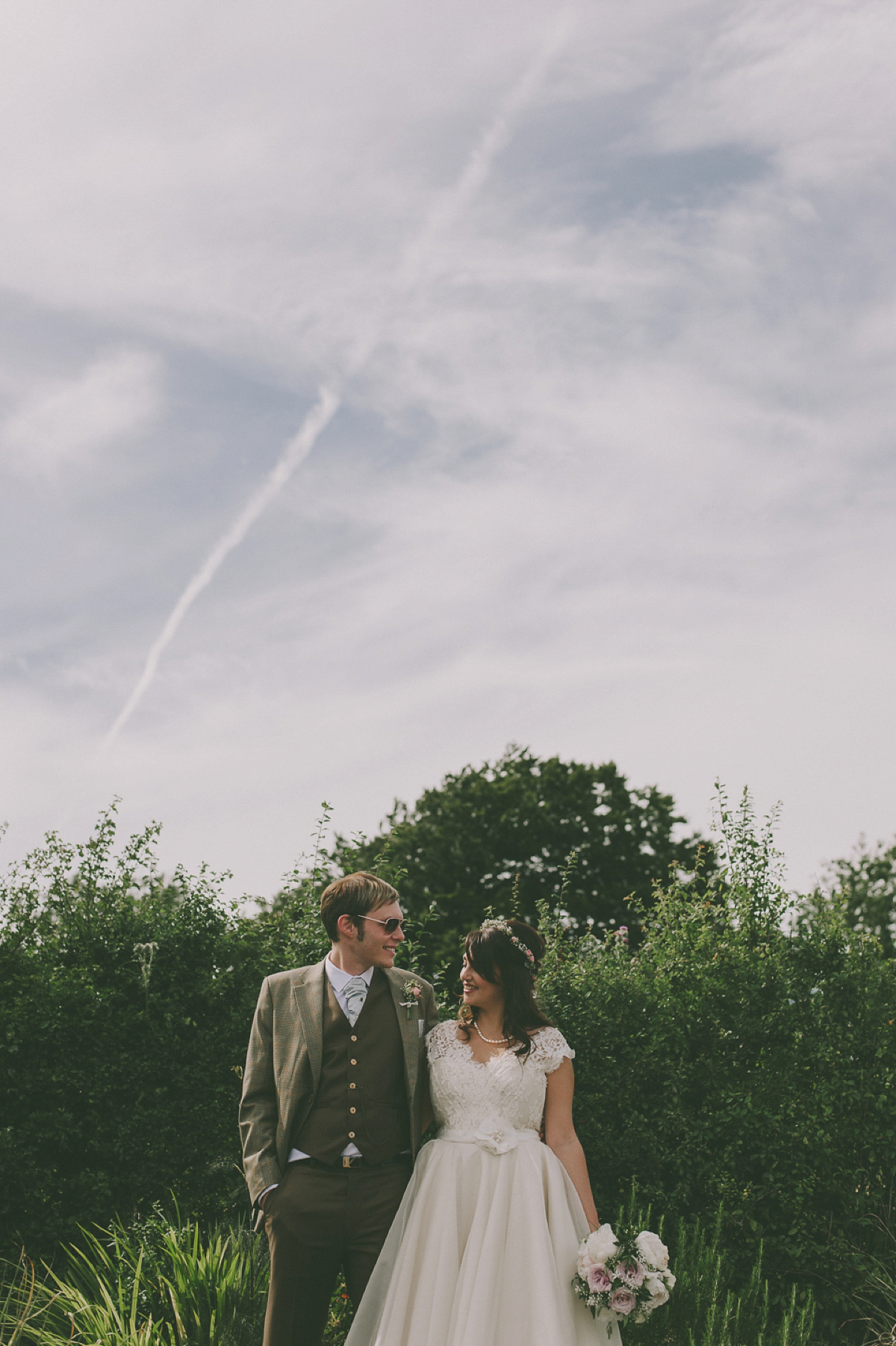 wpid426385 joanne fleming 1950s wedding dress 3 - Green Shoes and a 50's Inspired Dress for a Vintage Wedding In The Cotswolds wpid426385 joanne fleming 1950s wedding dress 3