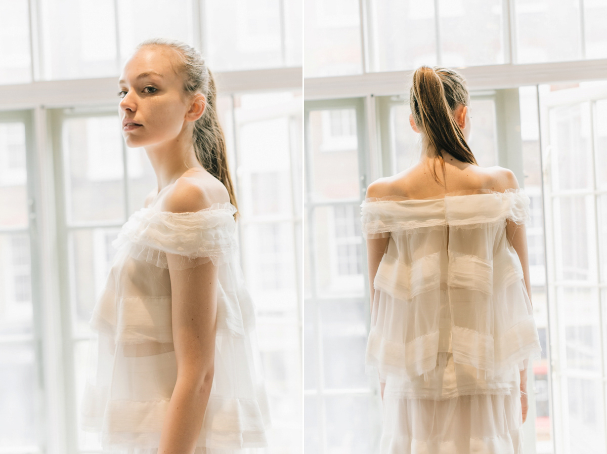 Houghton NYC - fashion for the independent, free spirited, fashion loving bride. Soon to be stocked at Miss Bush Bridal in Surrey. Photography by Georgina Harrison for Love My Dress.