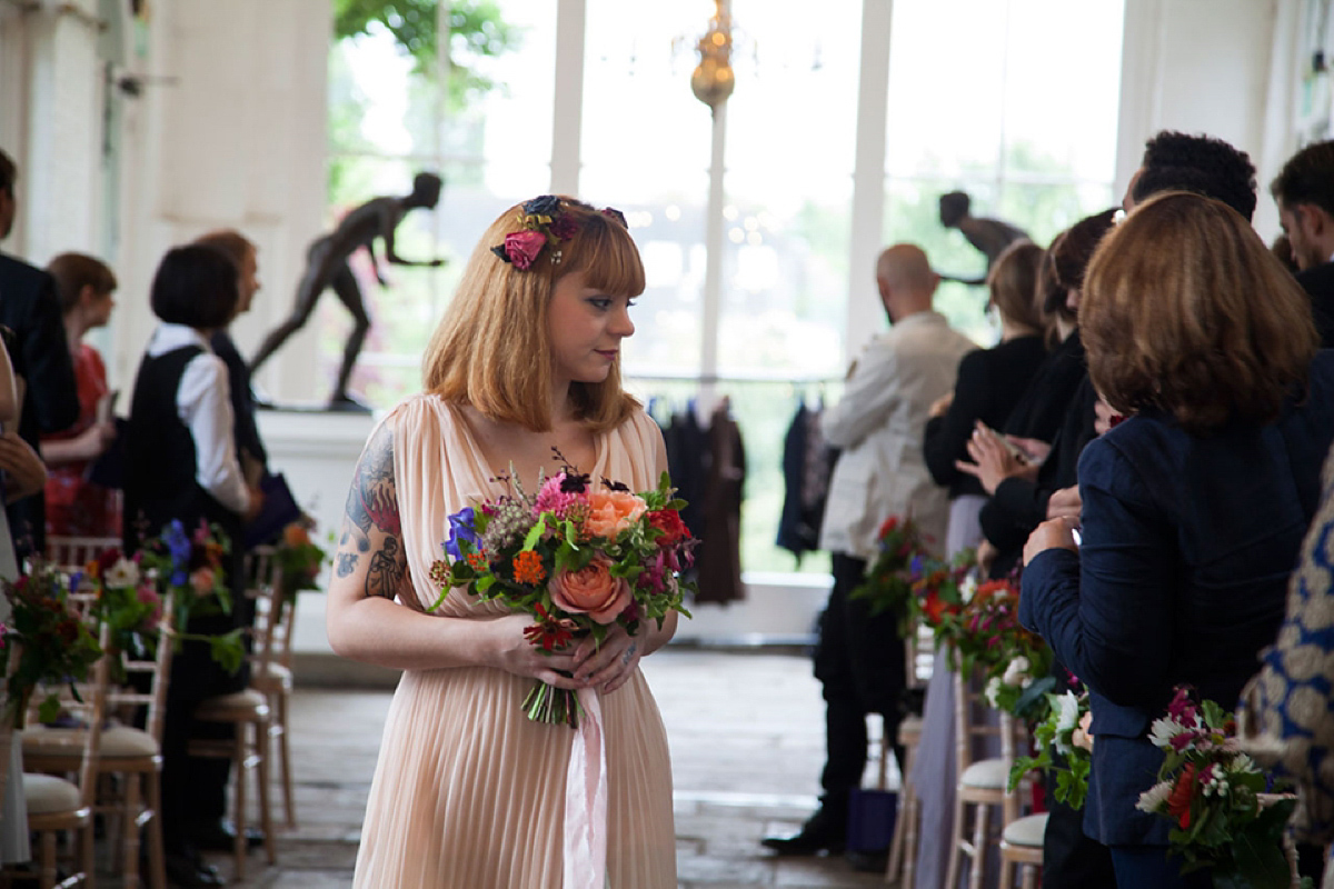 Catherine Deane and Lorie X bridal separates for a bright and colourful September wedding. Photography by Christina Cuevas.