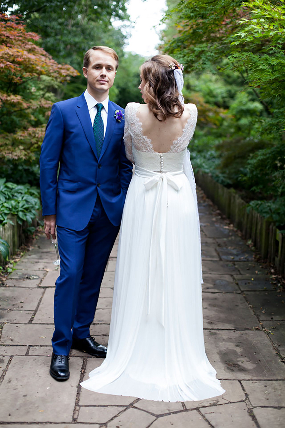 Catherine Deane and Lorie X bridal separates for a bright and colourful September wedding. Photography by Christina Cuevas.