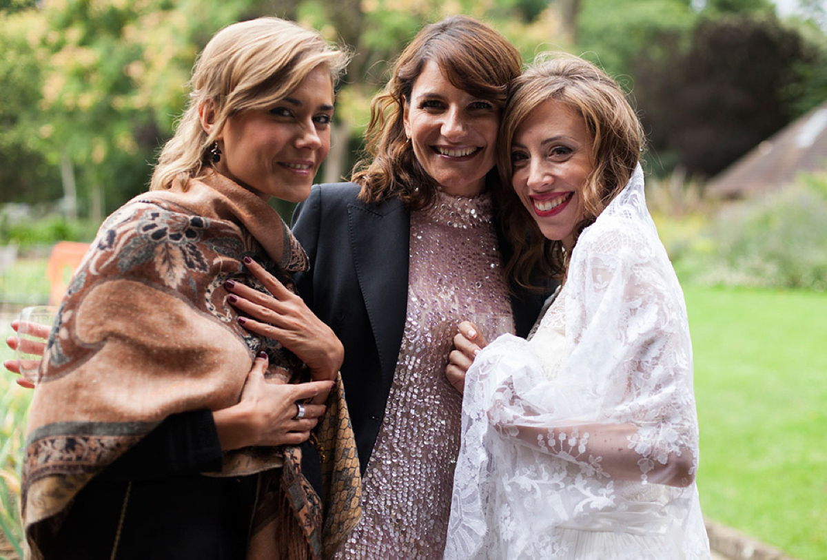 Catherine Deane and Lorie X bridal separates for a bright and colourful September wedding. Photography by Christina Cuevas.