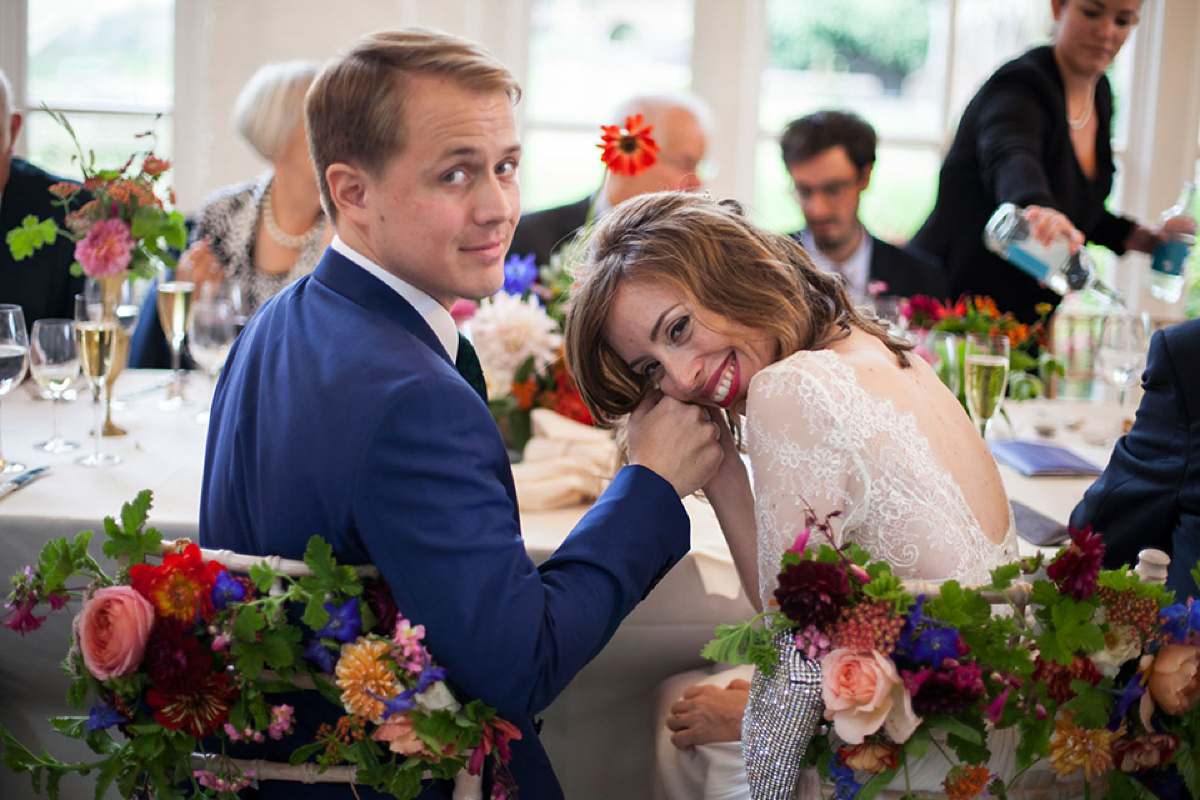 Catherine Deane and Lorie X bridal separates for a bright and colourful September wedding. Photography by Christina Cuevas.