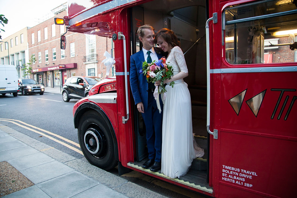 Catherine Deane and Lorie X bridal separates for a bright and colourful September wedding. Photography by Christina Cuevas.