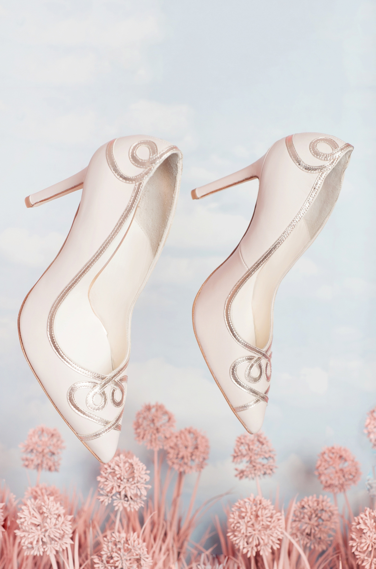 Charlotte Mills wedding shoes