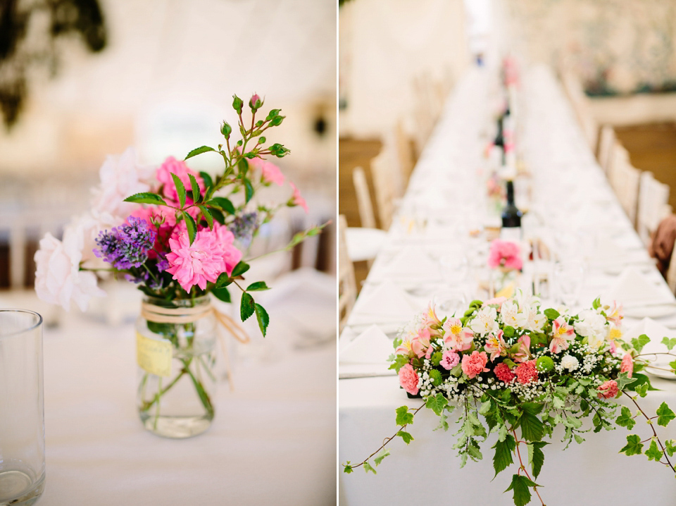 Laurie wore a Belle and Bunty gown for her relaxed and rustic wedding on the family farm. Photography by Hayley Savage.