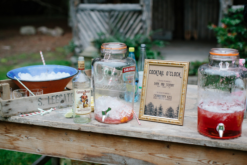 A Humanist woodland wedding for an ethereal, flame haired 1940's inspired bride. Photography by Caro Weiss, film by Sugar8.