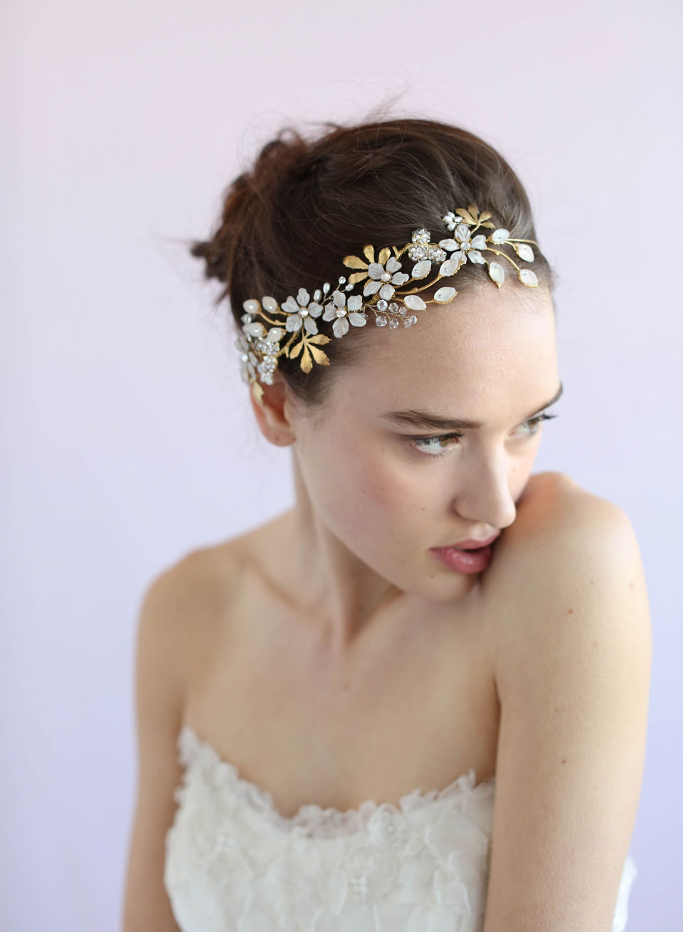Twigs & Honey bridal headpieces.