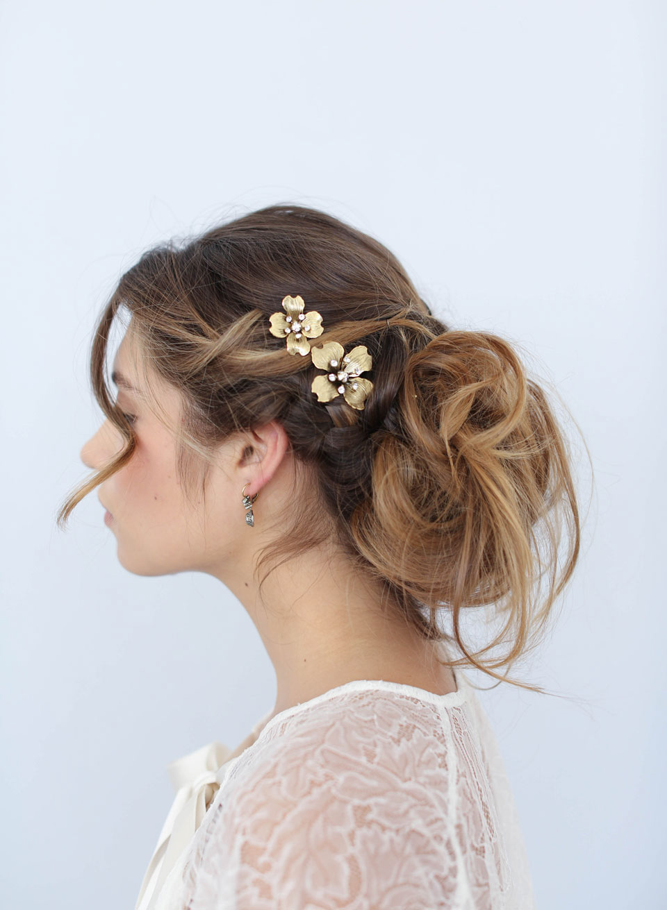 Twigs & Honey bridal headpieces.