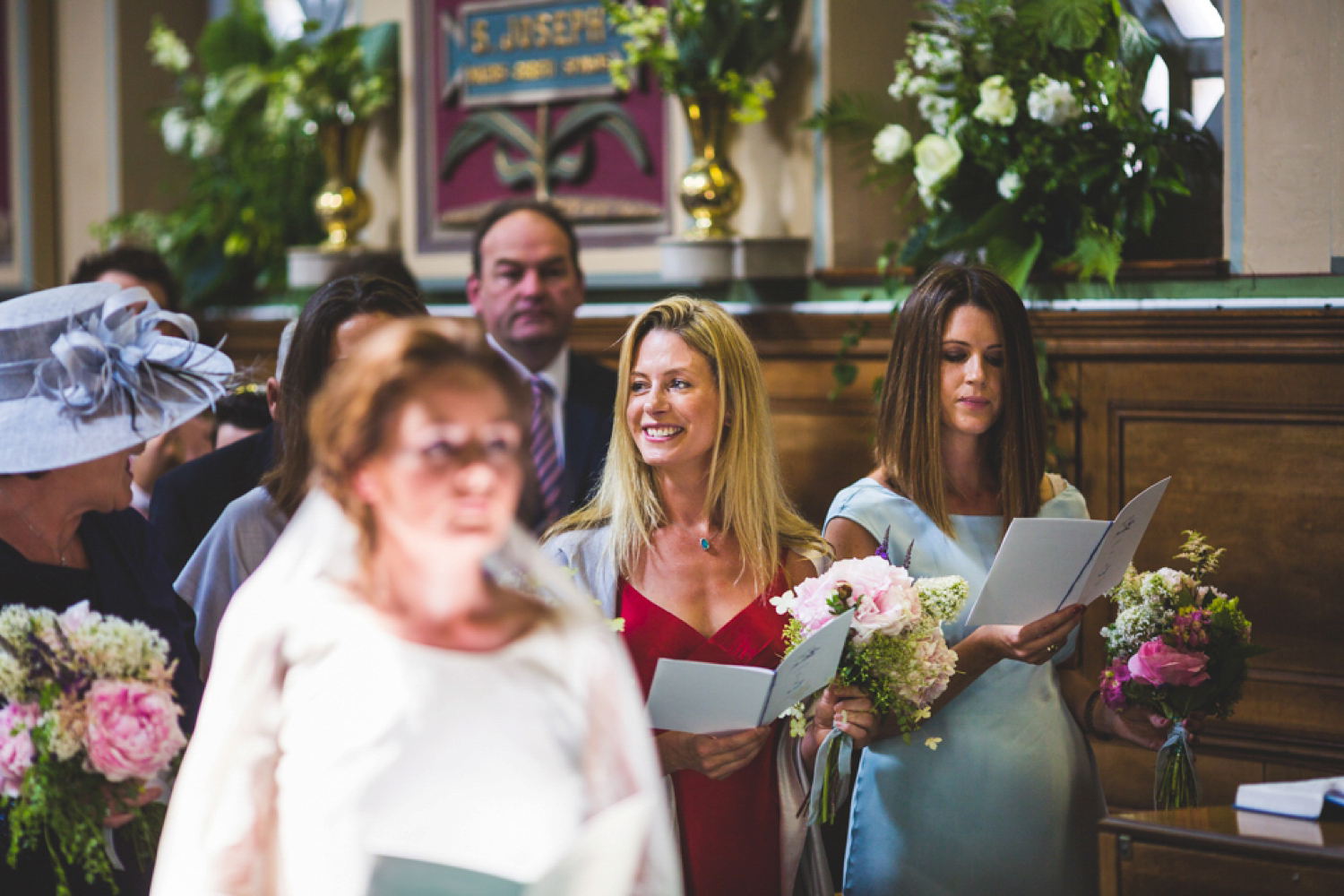 Bride Kate wore a Laure de Sagazan skirt and Elise Hameau top, both from The Mews Bridal of Notting Hill for her wedding in Filey North Yorkshire. Images by Photography34.