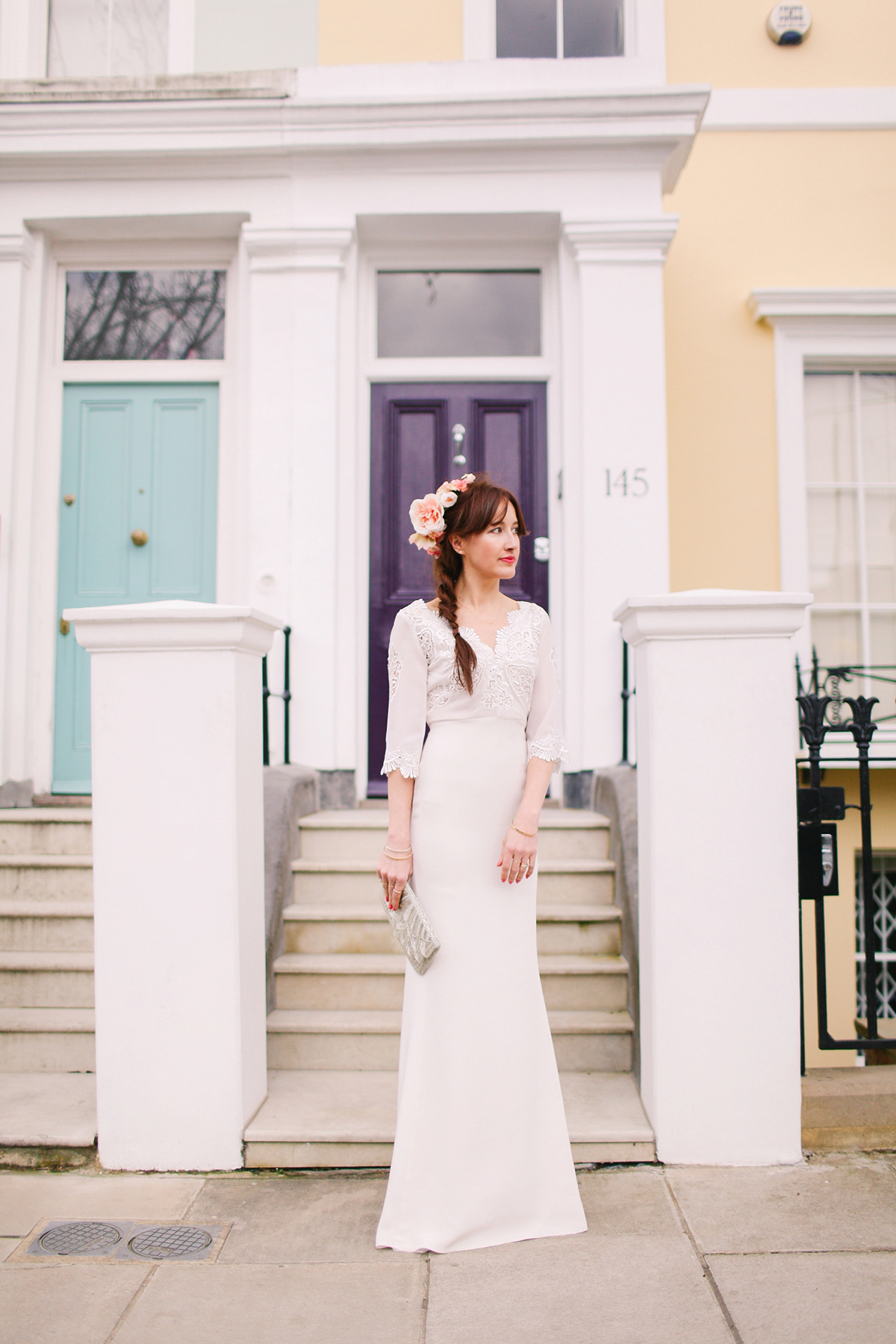 wpid428167 Belle Bunty Dune London city wedding bridal streetstyle shoot pretty romantic20160410 0104