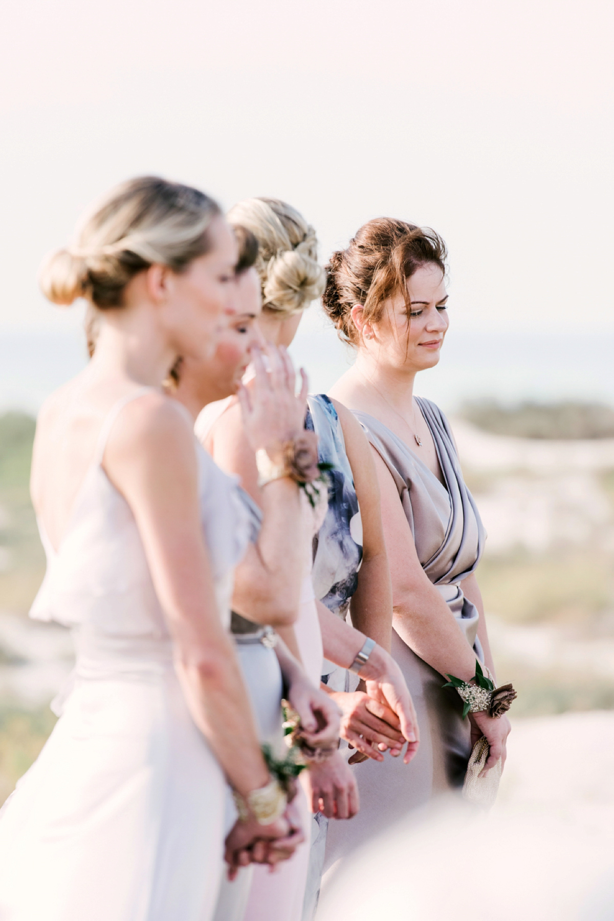 A House of Moirai dres for a stylish boho wedding in Abu Dhabi. Photography by Maria Sundin.