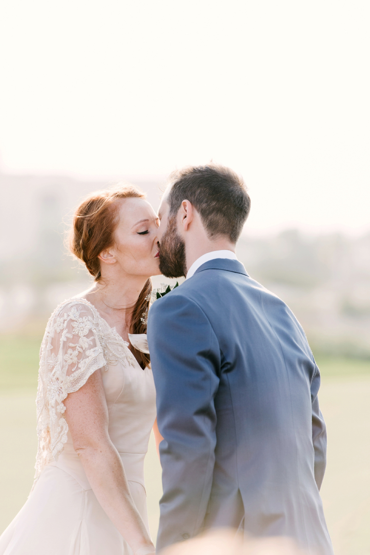 A House of Moirai dres for a stylish boho wedding in Abu Dhabi. Photography by Maria Sundin.