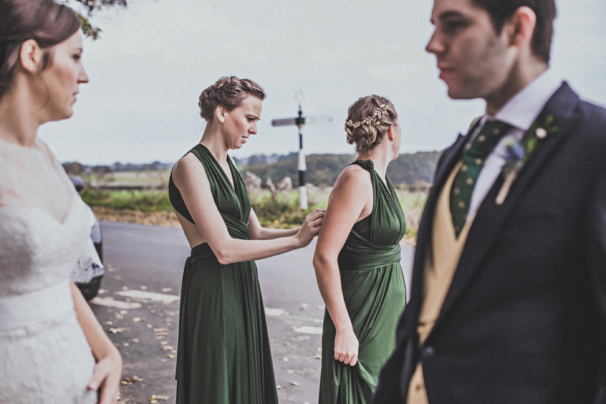 An Essense of Australia gown for an October wedding in Scotland. Photography by John Elphinstone-Stirling. An Essense of Australia gown for an October wedding in Scotland. Photography by John Elphinstone-Stirling.