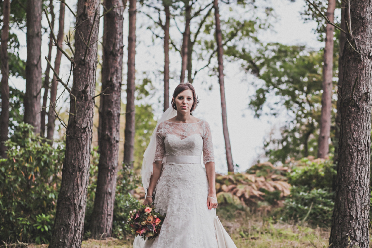 An Essense of Australia gown for an October wedding in Scotland. Photography by John Elphinstone-Stirling. An Essense of Australia gown for an October wedding in Scotland. Photography by John Elphinstone-Stirling.