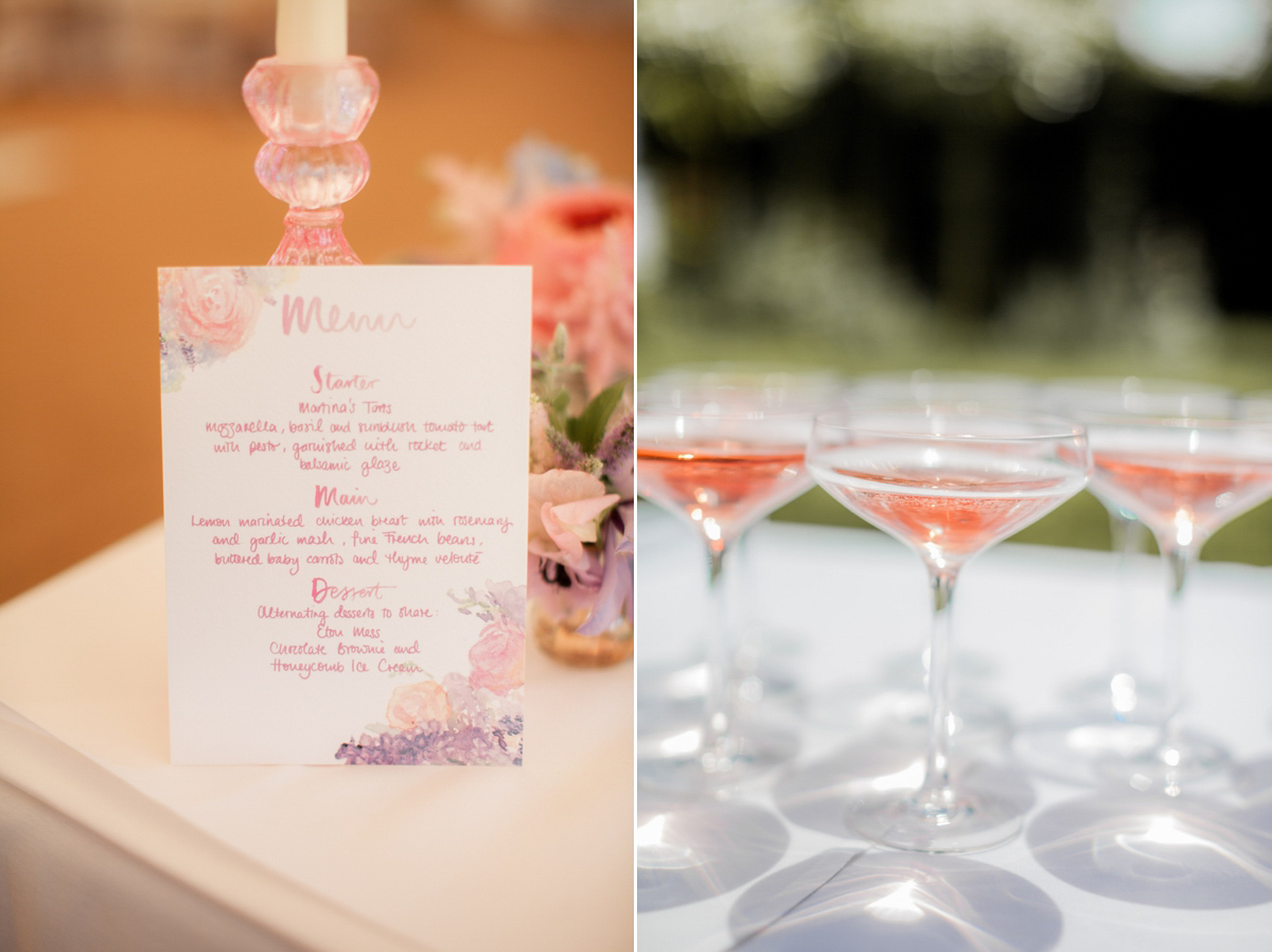 Maggie Sottero for a flower filled country garden wedding. Photography by Naomi Kenton.