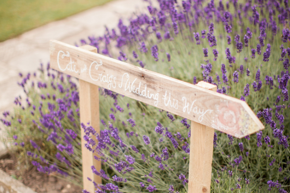 Maggie Sottero for a flower filled country garden wedding. Photography by Naomi Kenton.