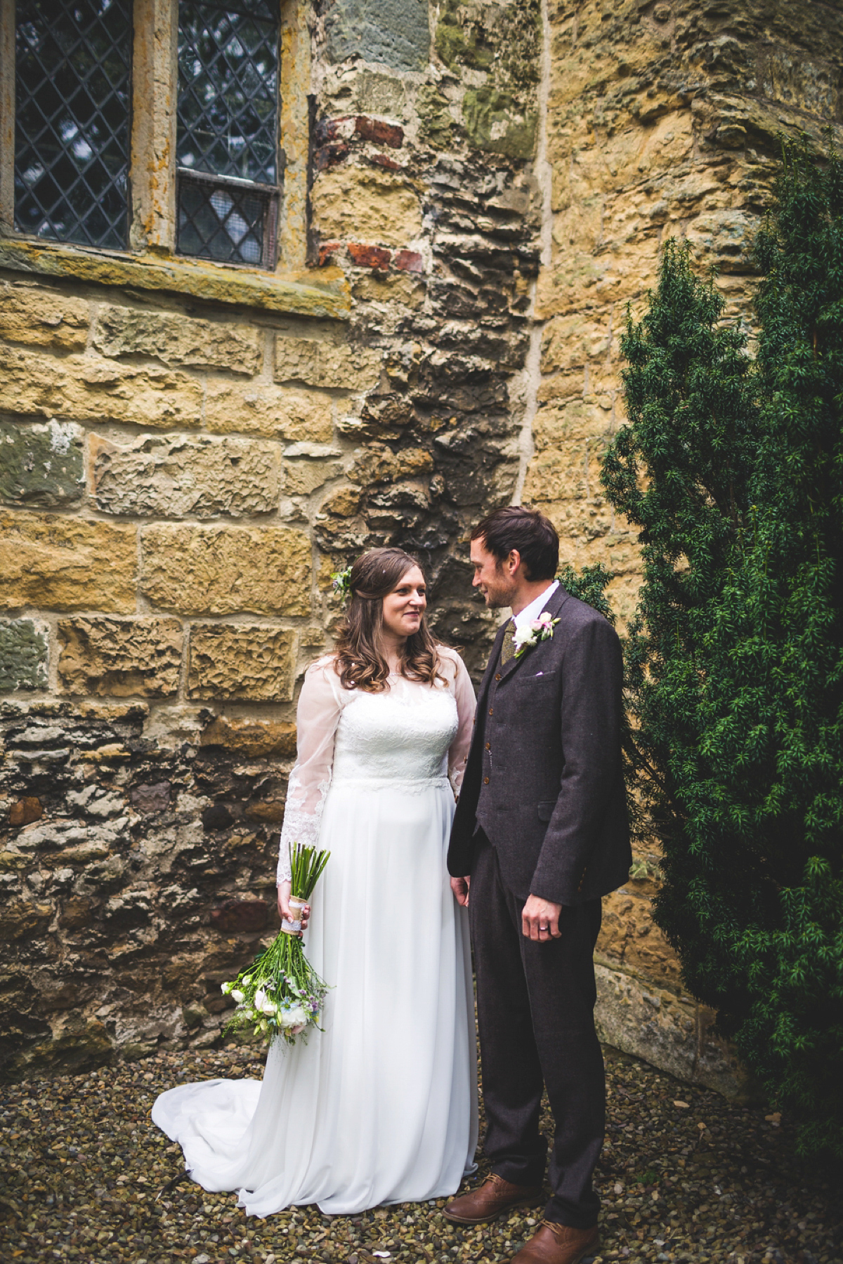 A rustic inspired North Yorkshire pub wedding. Images by Photography34.