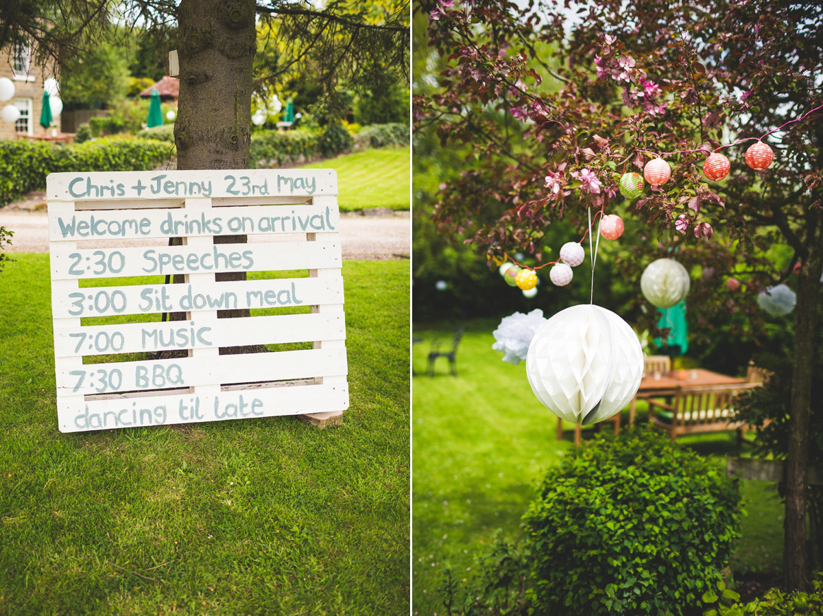 A rustic inspired North Yorkshire pub wedding. Images by Photography34.