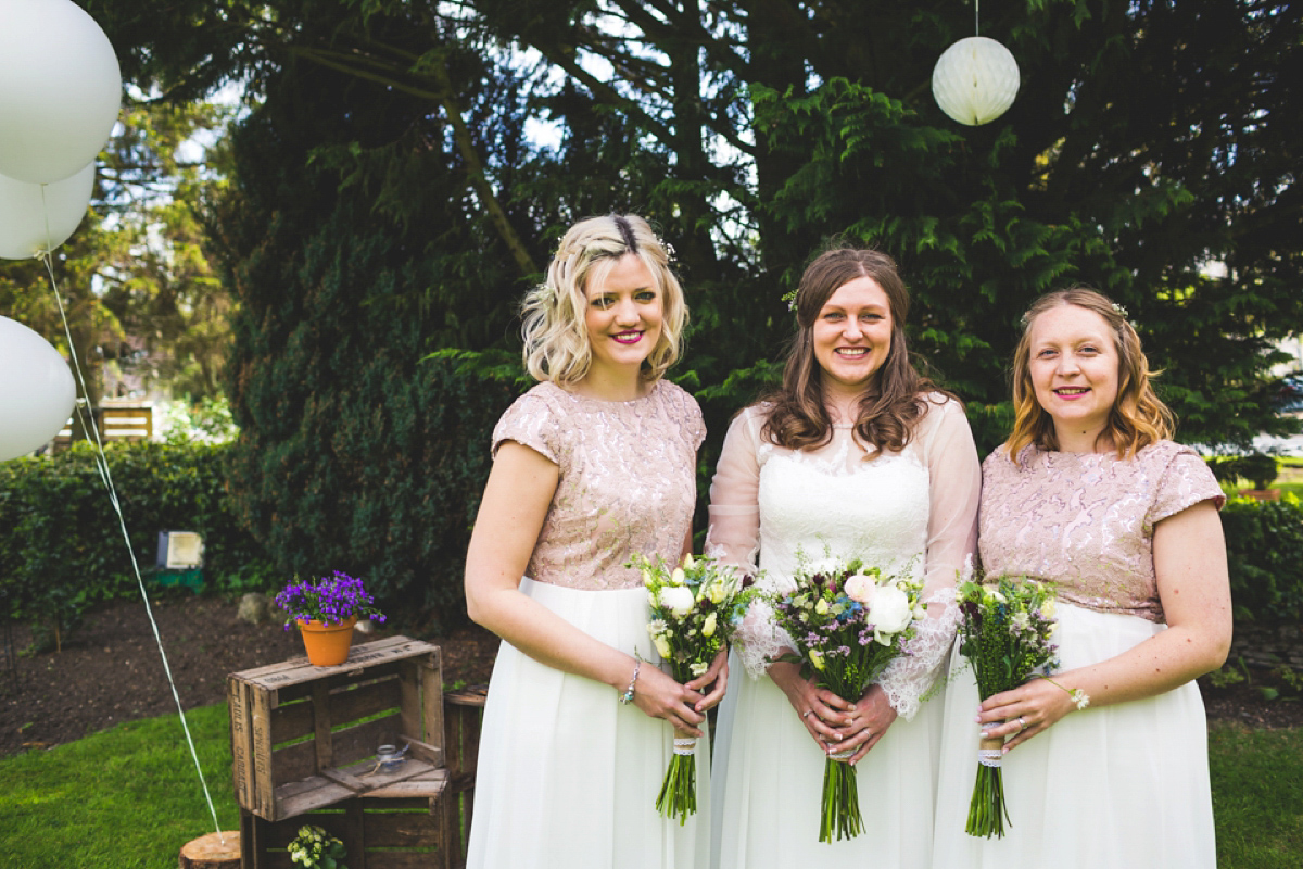 A rustic inspired North Yorkshire pub wedding. Images by Photography34.