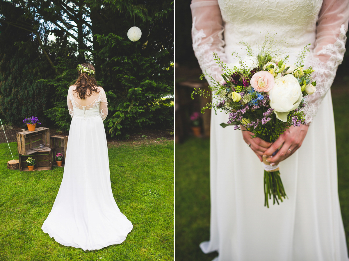 A rustic inspired North Yorkshire pub wedding. Images by Photography34.