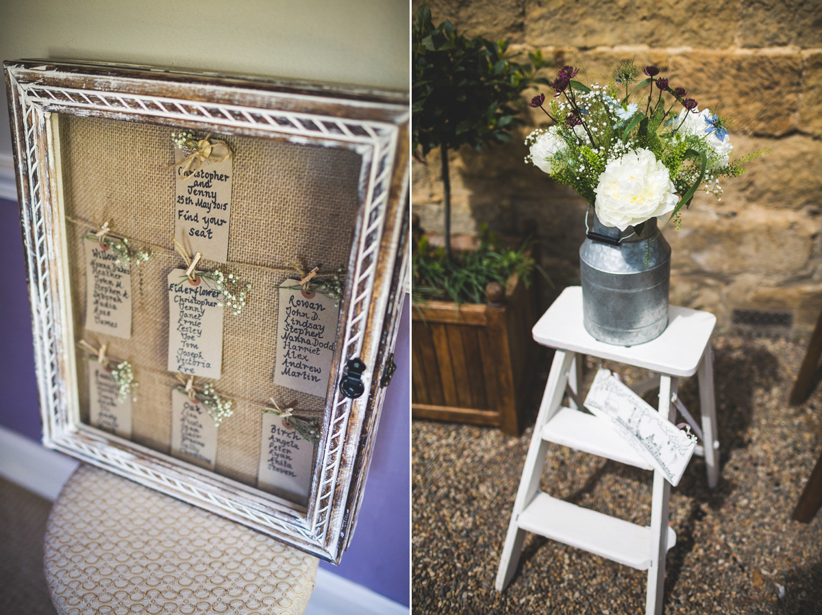 A rustic inspired North Yorkshire pub wedding. Images by Photography34.