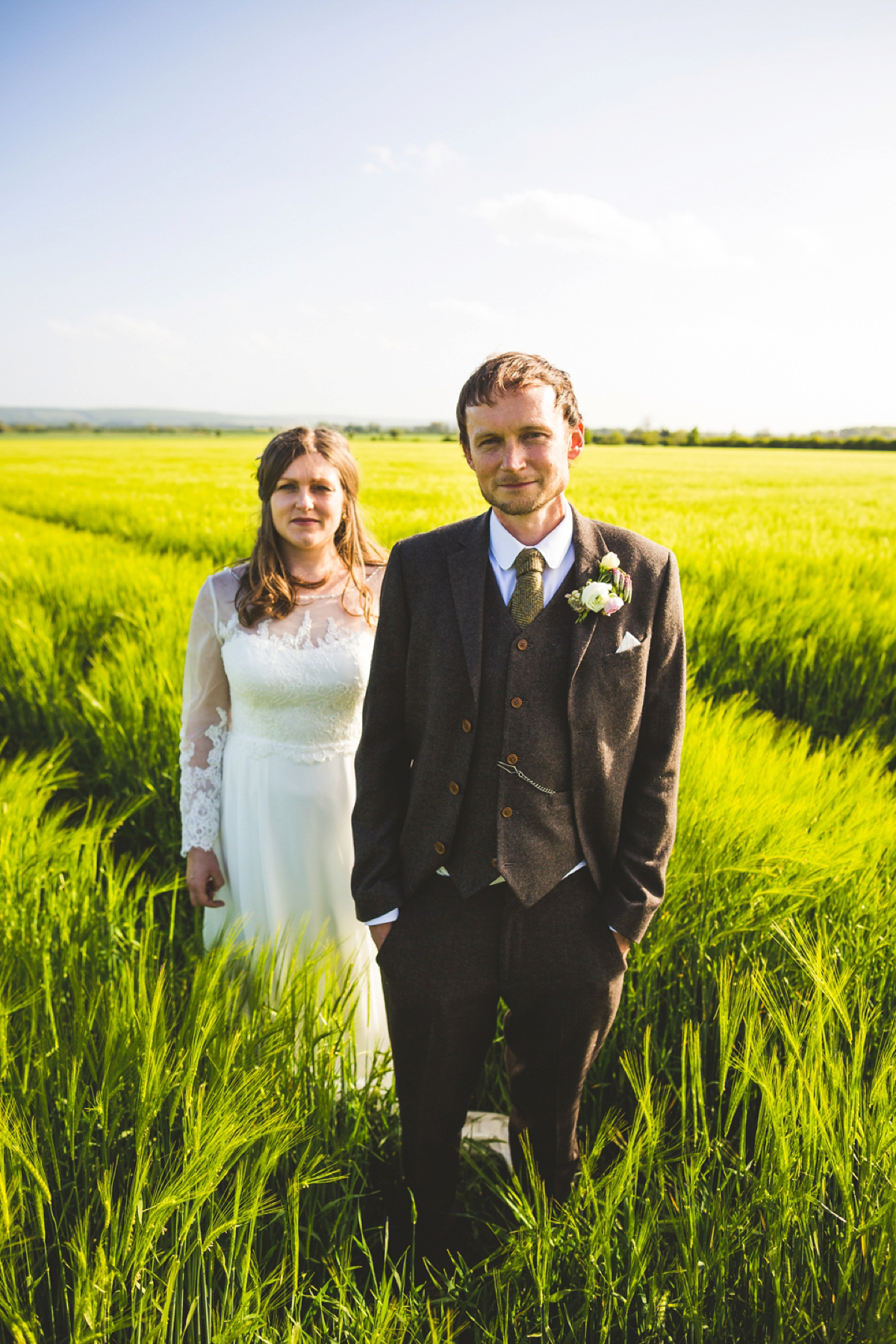 A rustic inspired North Yorkshire pub wedding. Images by Photography34.