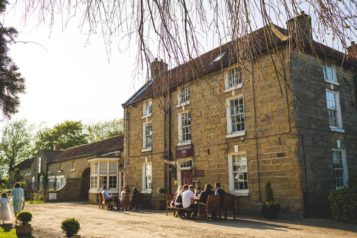 A rustic inspired North Yorkshire pub wedding. Images by Photography34.