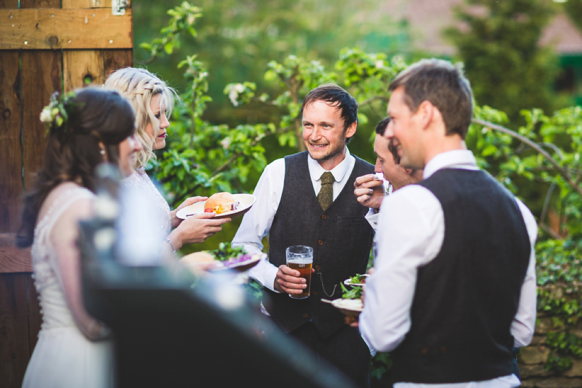 A rustic inspired North Yorkshire pub wedding. Images by Photography34.