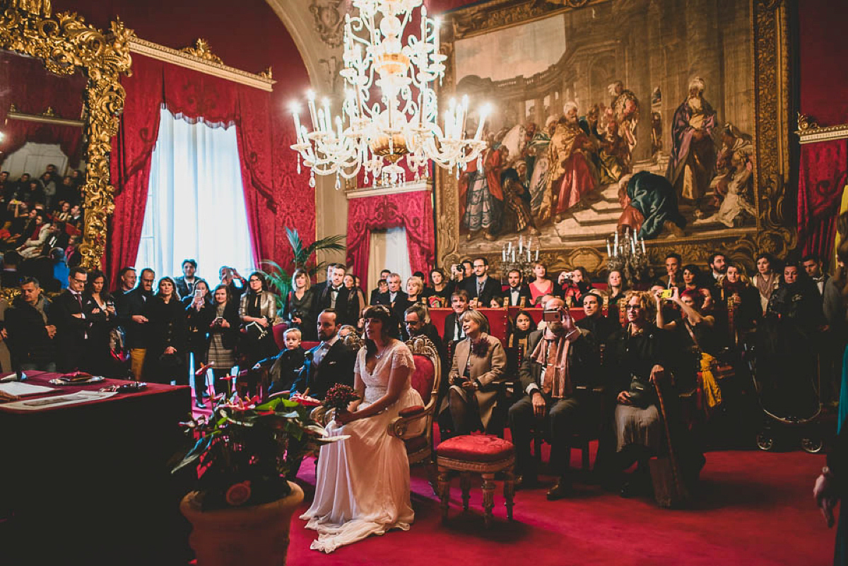 A romantic wedding in Florence.