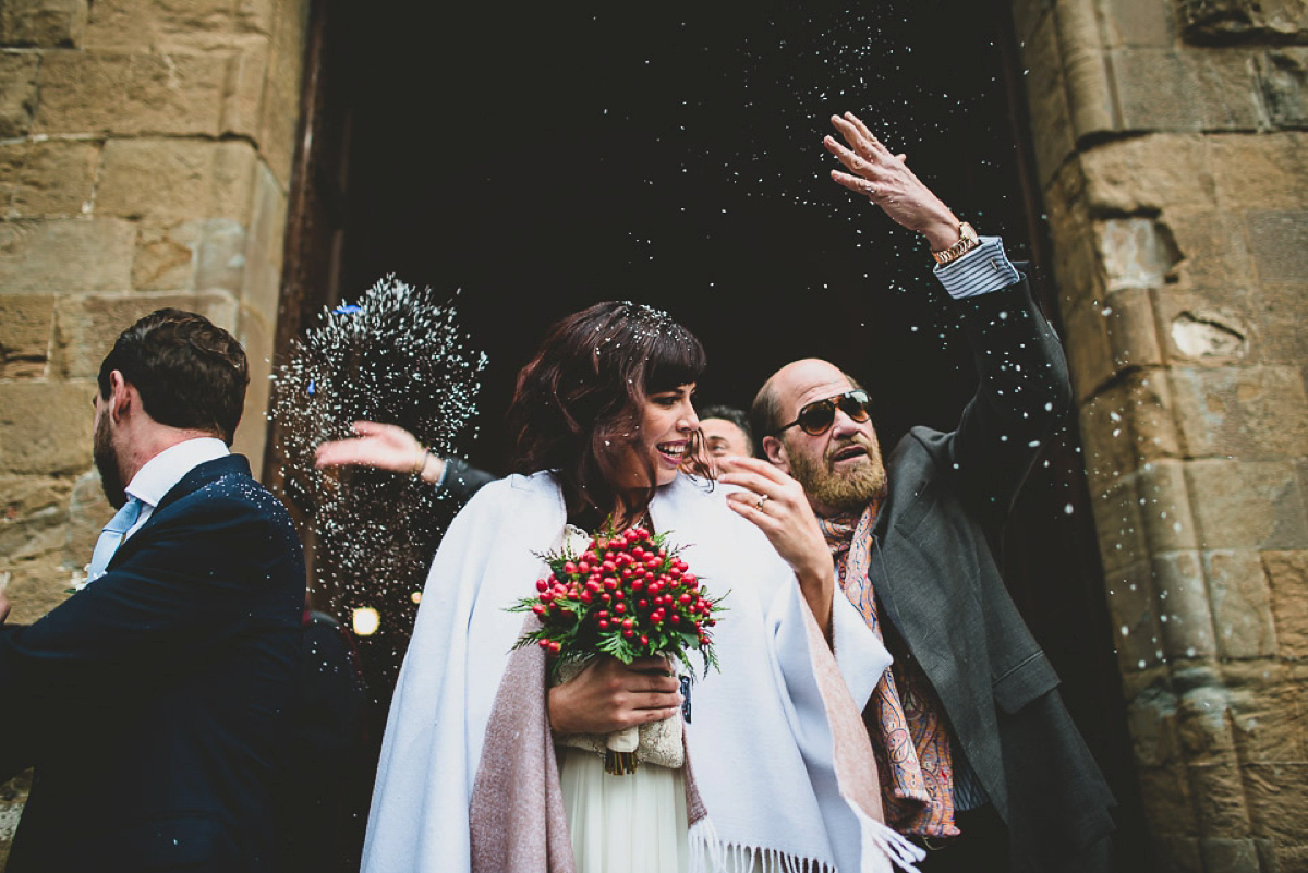 A romantic wedding in Florence.