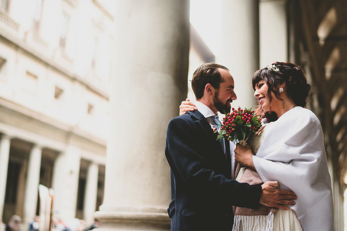 A romantic wedding in Florence.