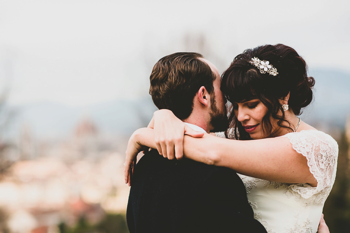 A romantic wedding in Florence.