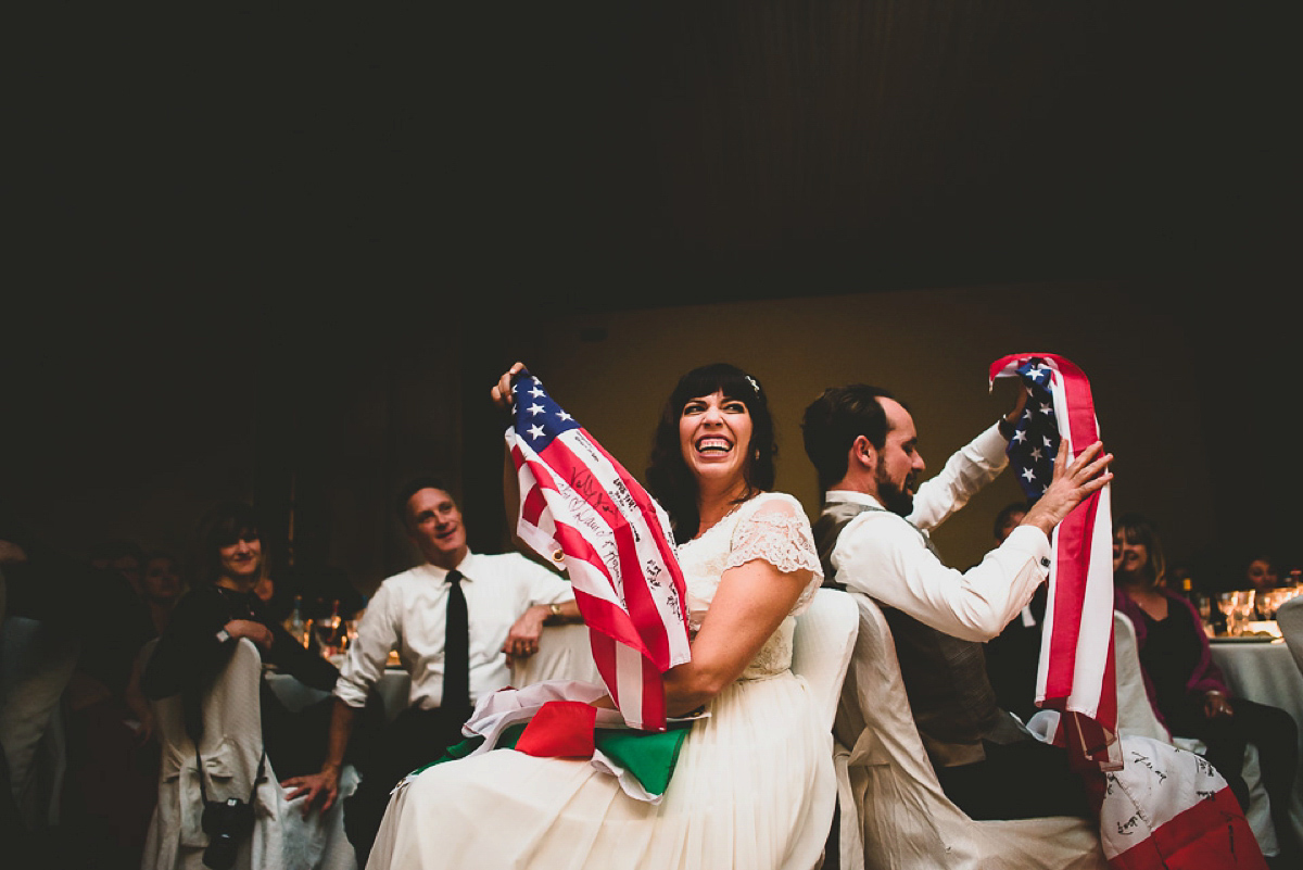 A romantic wedding in Florence.