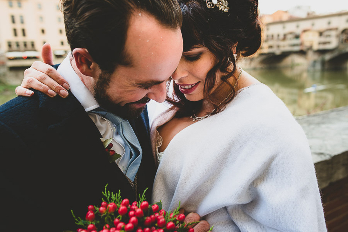 A multicural wedding in Florence, the bride is blogger @girlinflorence. Photography by Francesco Spighi.