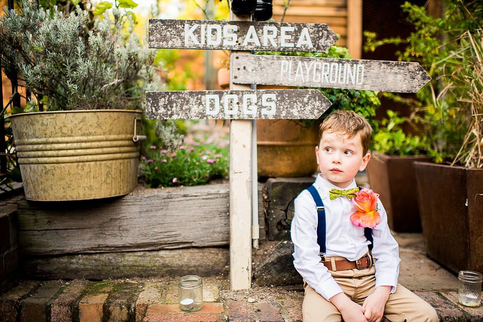 Ettia by Maggie Sottero for a rustic glamour inspired wedding. Images by Gold Hat Photography.