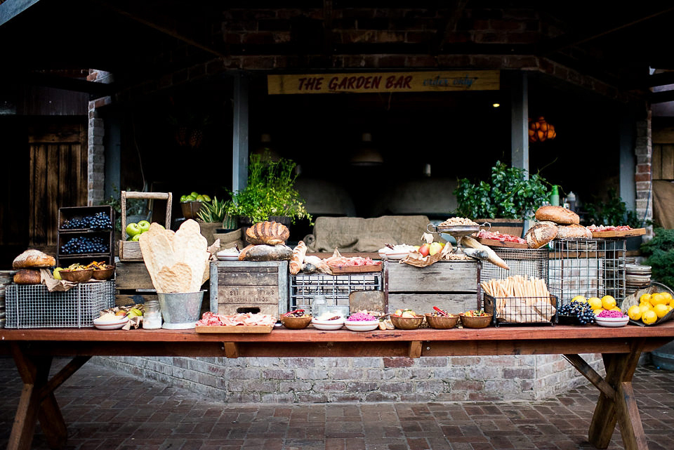 Ettia by Maggie Sottero for a rustic glamour inspired wedding. Images by Gold Hat Photography.