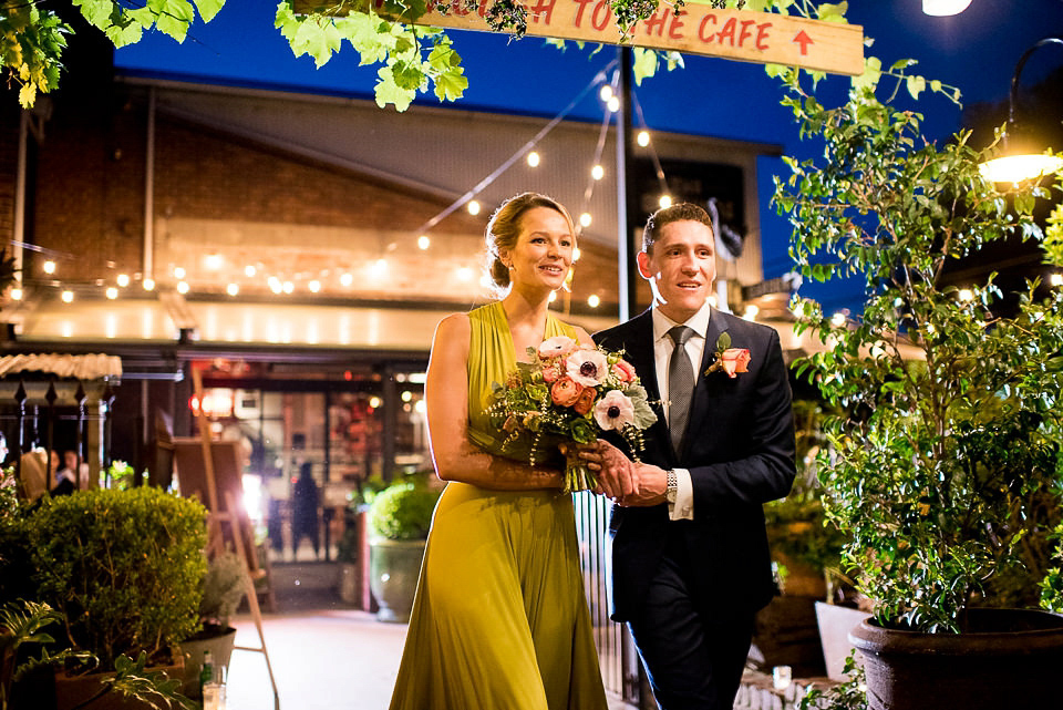 Ettia by Maggie Sottero for a rustic glamour inspired wedding. Images by Gold Hat Photography.