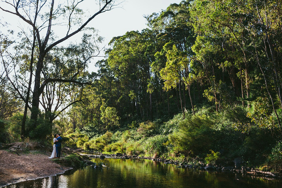 A woodland wedding in Australia. Images by Through The Woods We Ran.