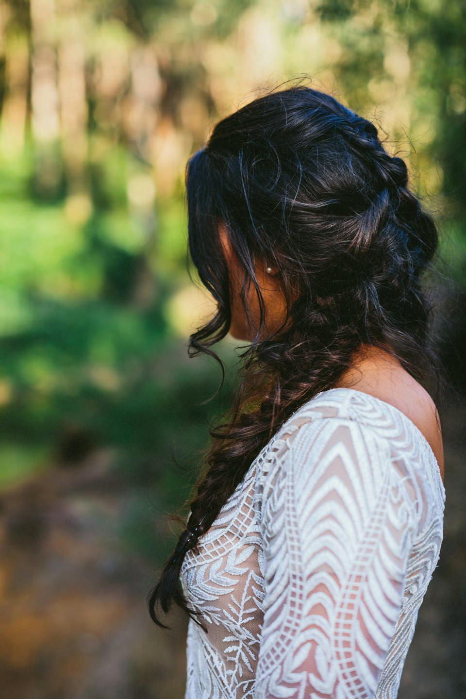 A woodland wedding in Australia. Images by Through The Woods We Ran.