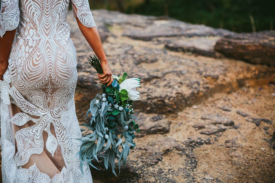 A woodland wedding in Australia. Images by Through The Woods We Ran.